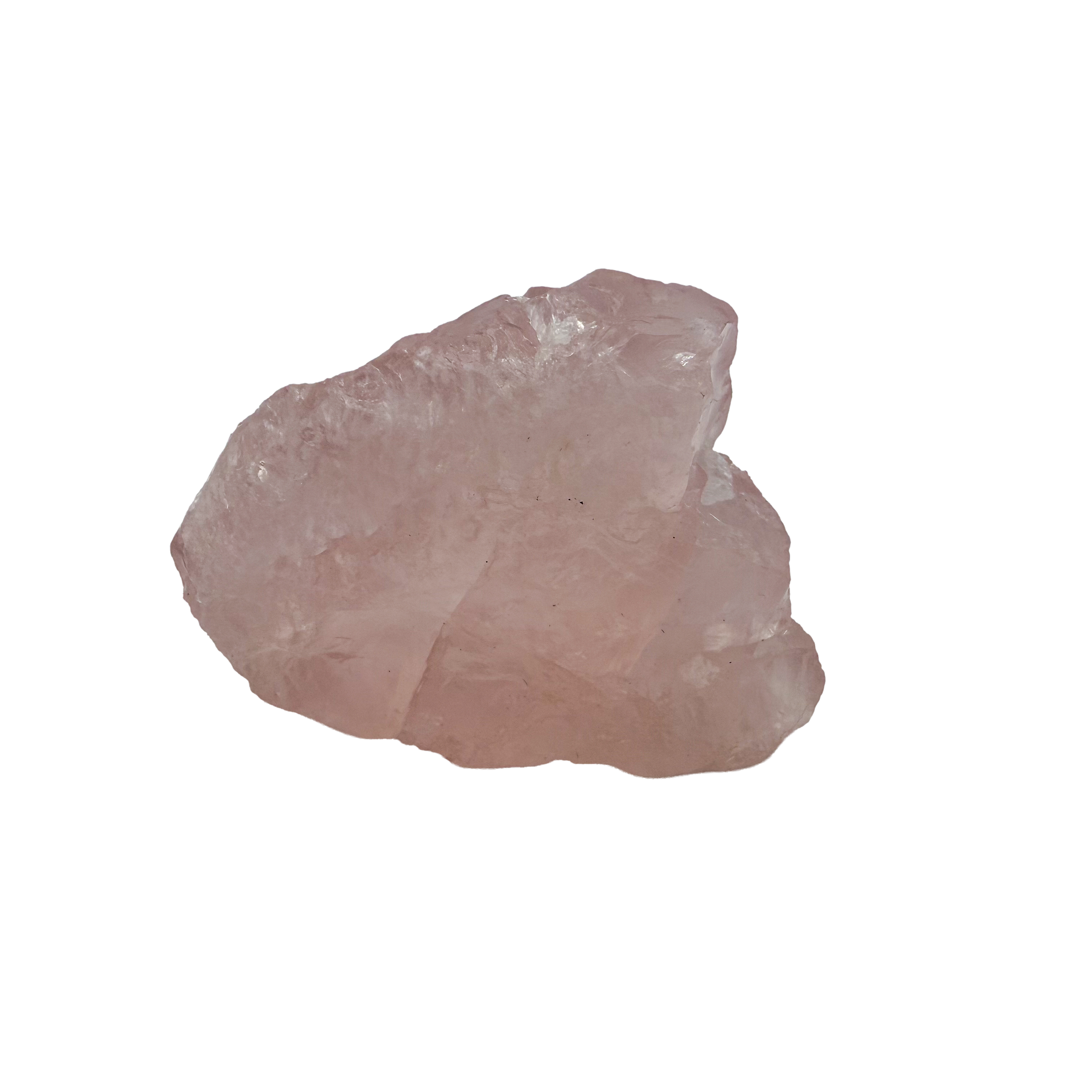 Rose Quartz collector specimen from Madagascar, alternate view