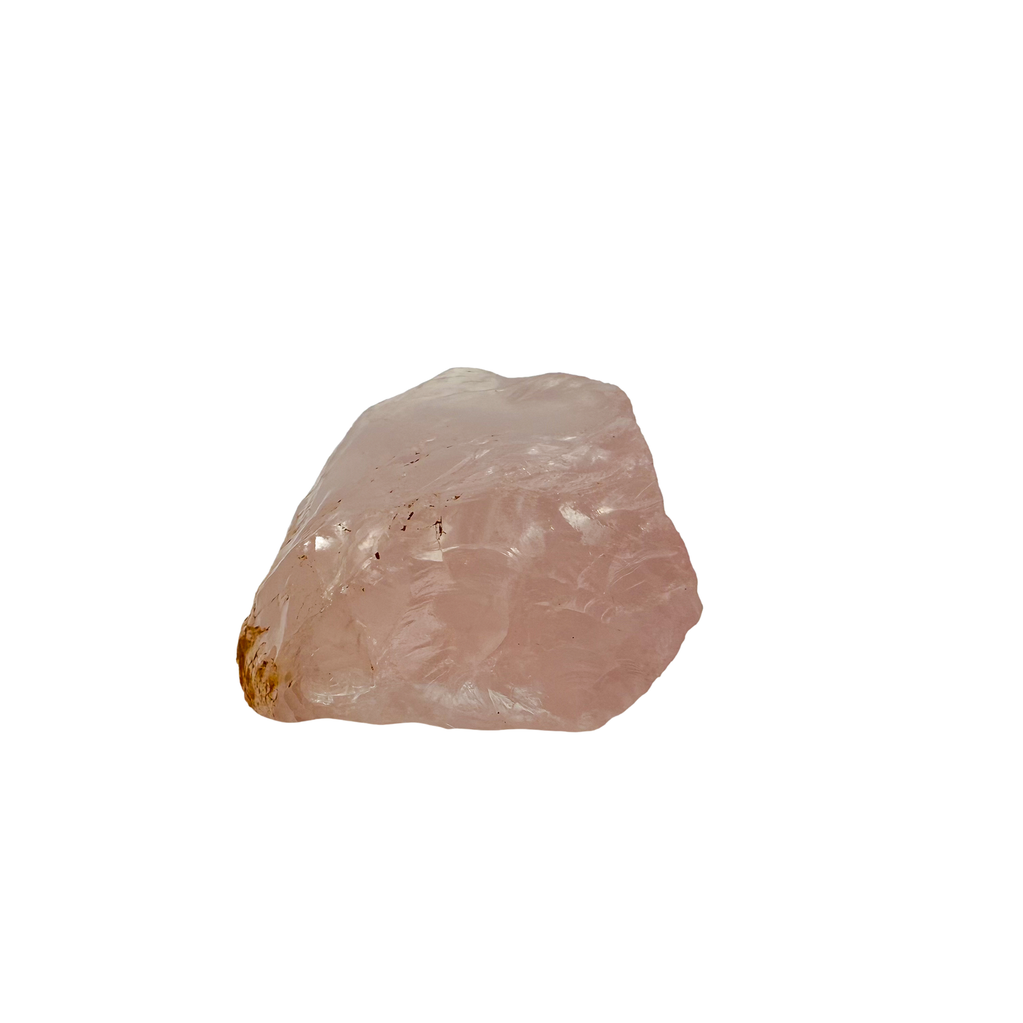 Rose Quartz collector specimen from Madagascar, alternate view