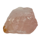 Rose Quartz collector specimen from Madagascar, alternate view