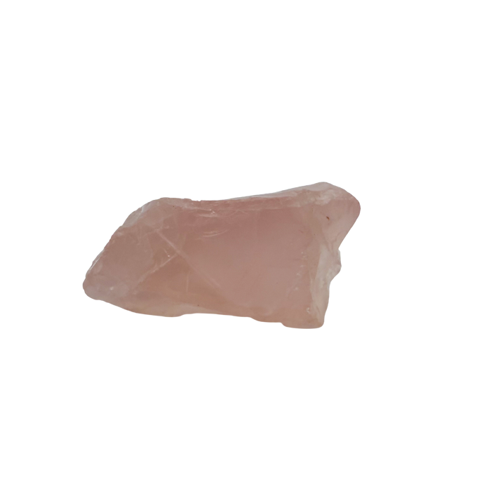 Rose Quartz collector specimen from Madagascar, alternate view