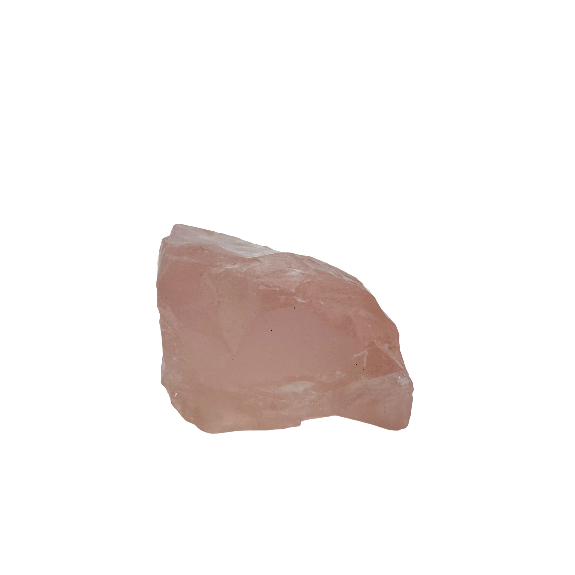 Rose Quartz collector specimen from Madagascar, alternate view