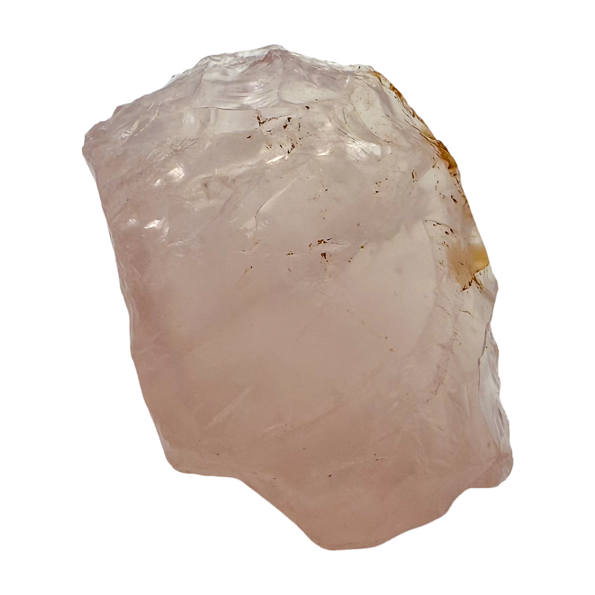 Rose Quartz collector specimen from Madagascar, alternate view