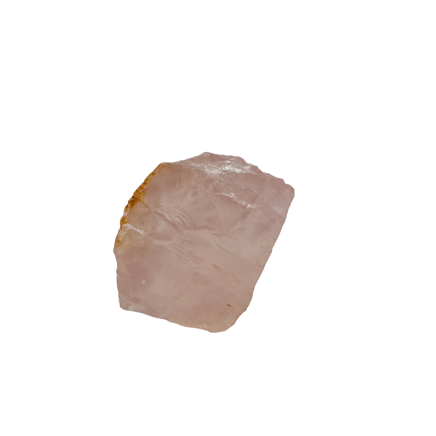 Rose Quartz collector specimen from Madagascar, alternate view