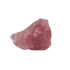 Collector grade Rose Quartz raw crystal specimen from Alaotra-Mangoro, Madagascar, uncut blush pink stone