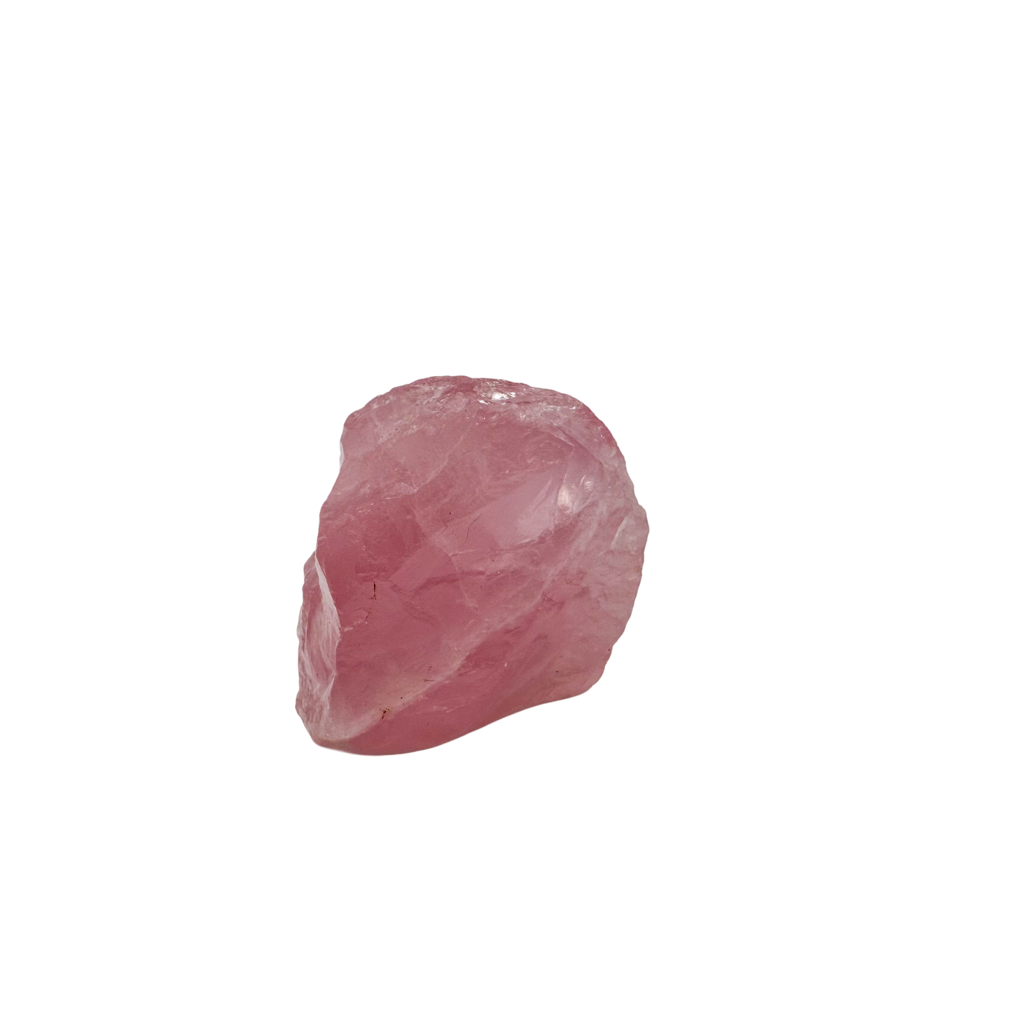 Rose Quartz collector specimen from Madagascar, alternate view