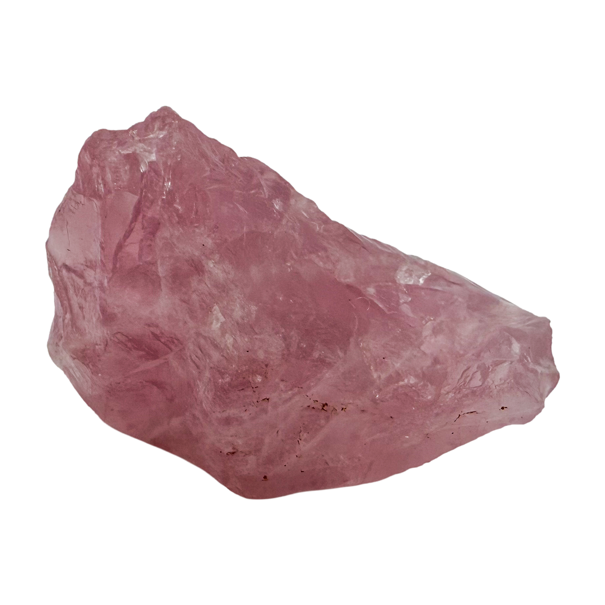 Rose Quartz collector specimen from Madagascar, alternate view