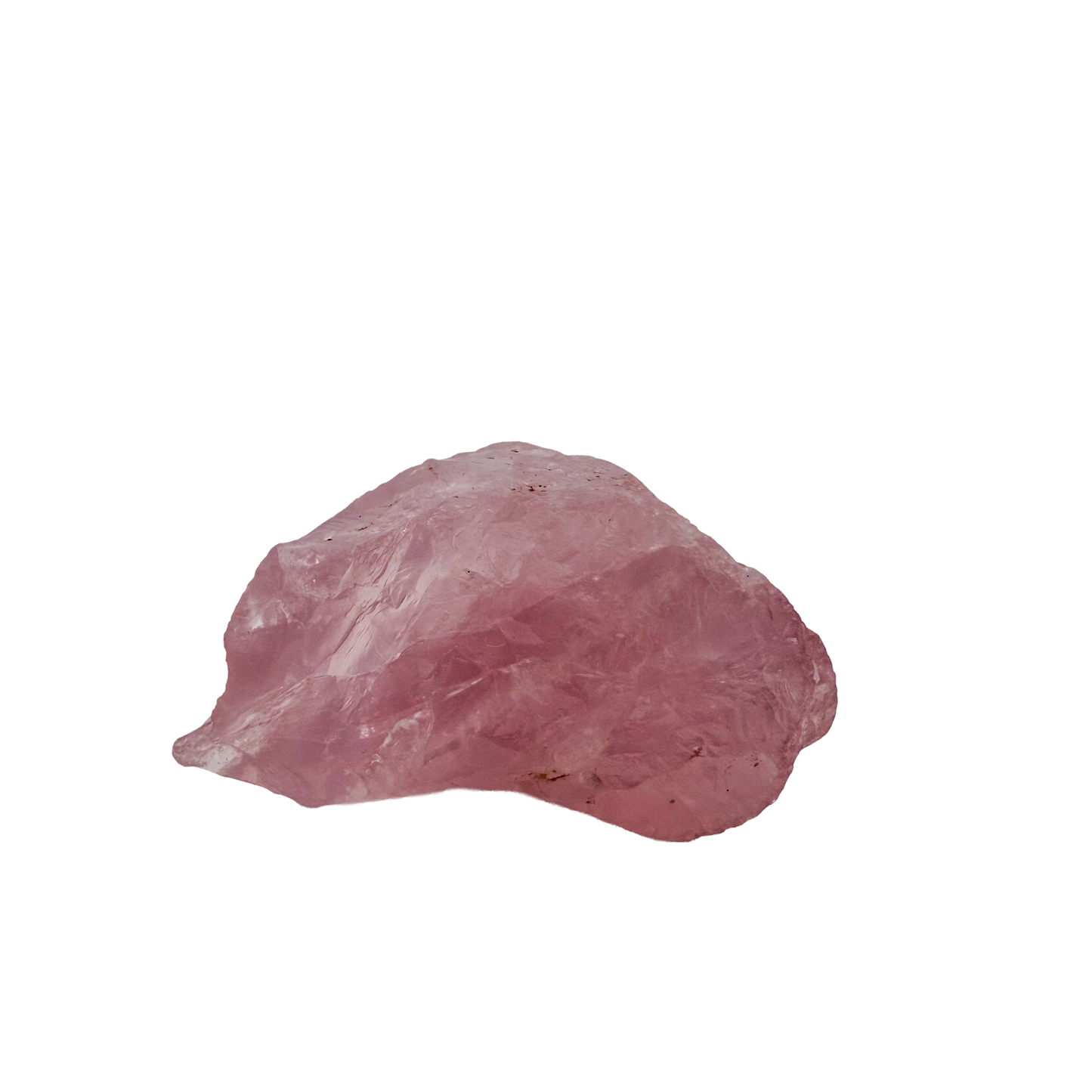 Rose Quartz collector specimen from Madagascar, alternate view