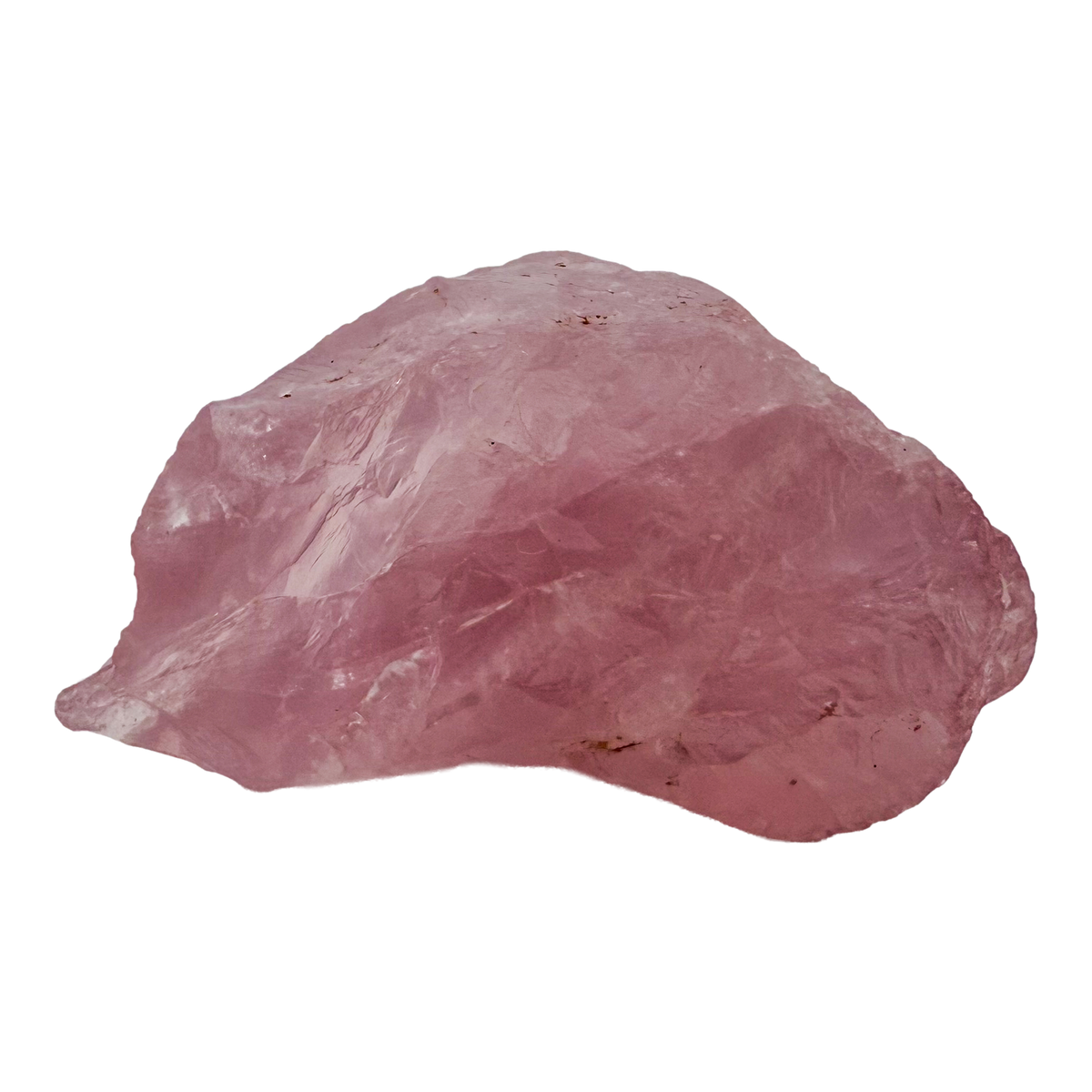 Rose Quartz collector specimen from Madagascar, alternate view