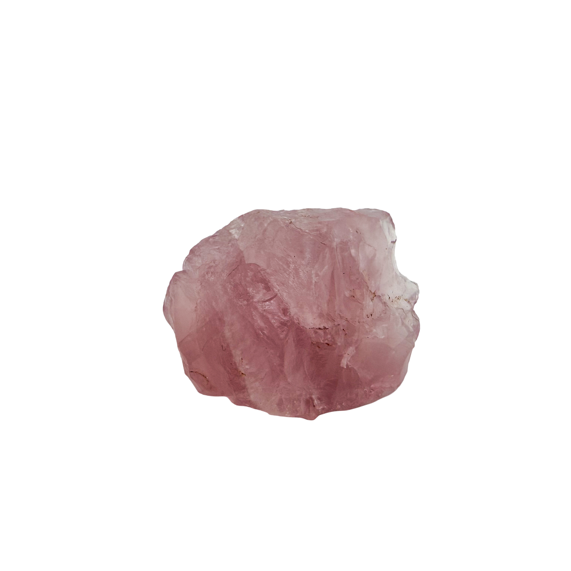 Rose Quartz collector specimen from Madagascar, alternate view