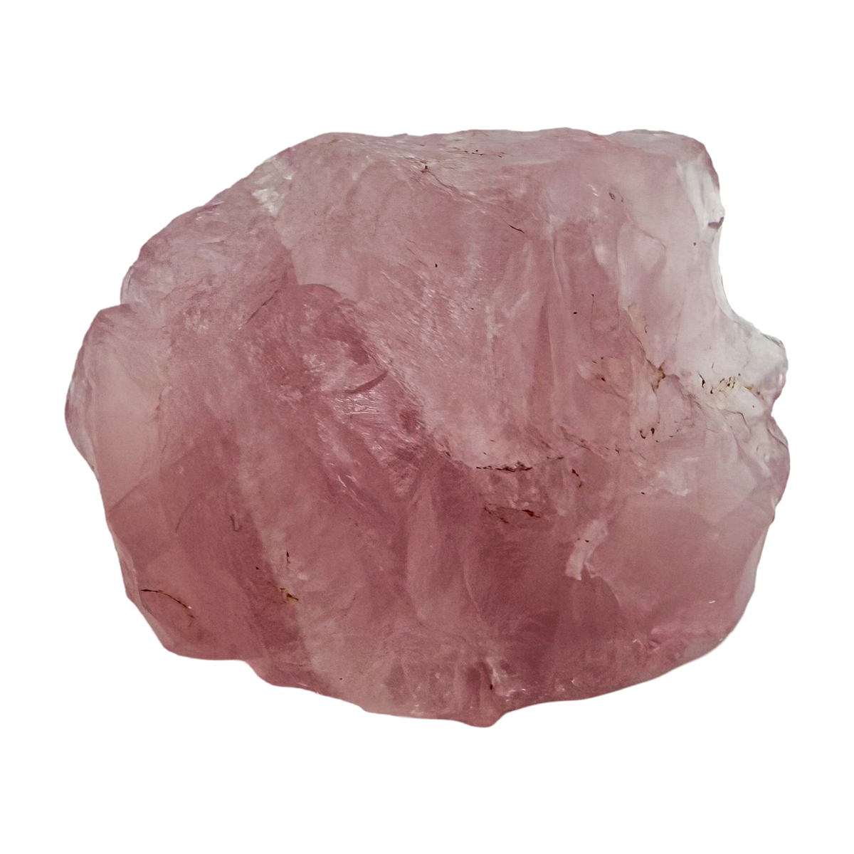 Rose Quartz collector specimen from Madagascar, alternate view