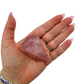 Rose Quartz collector specimen from Madagascar, alternate view
