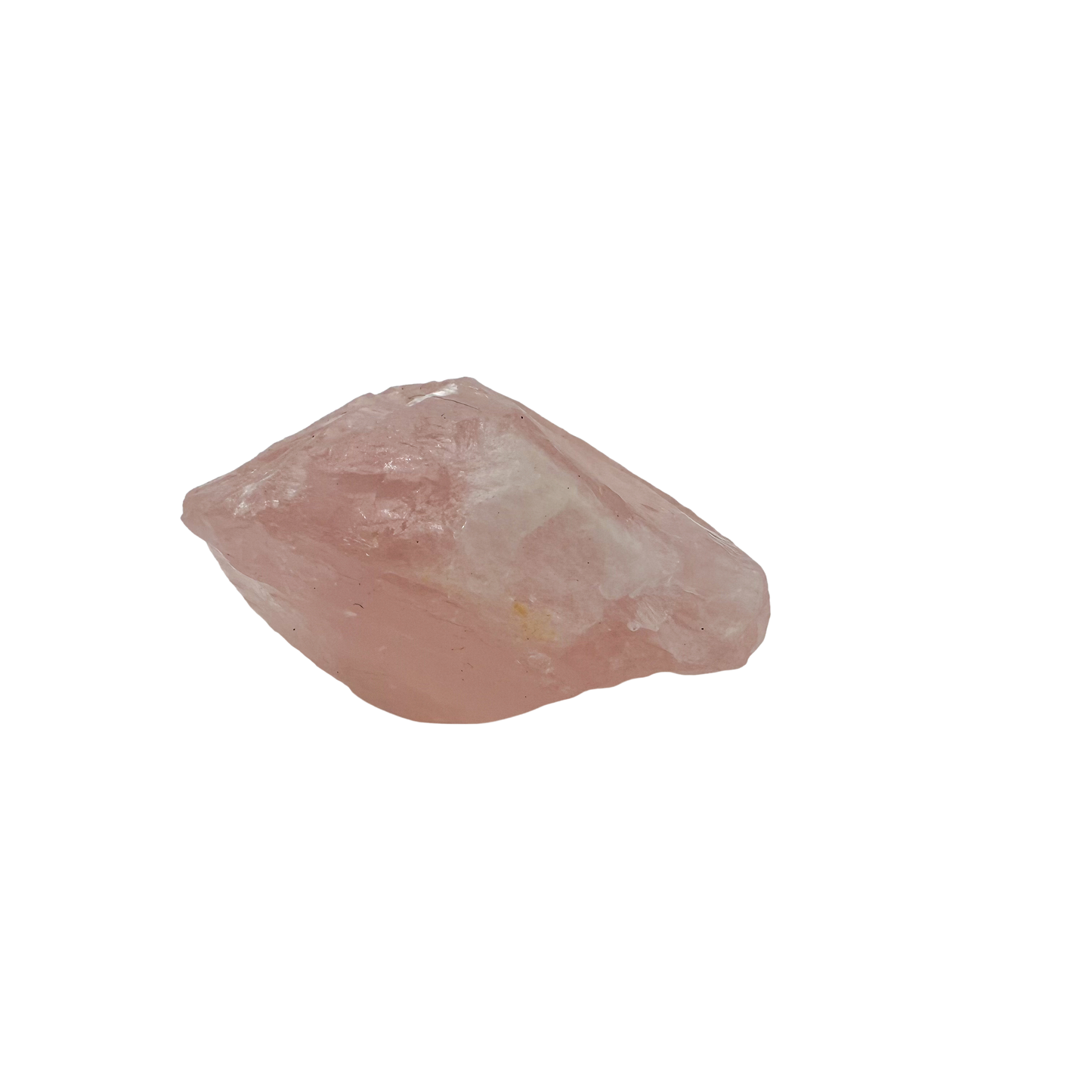 Rose Quartz collector specimen from Madagascar, alternate view