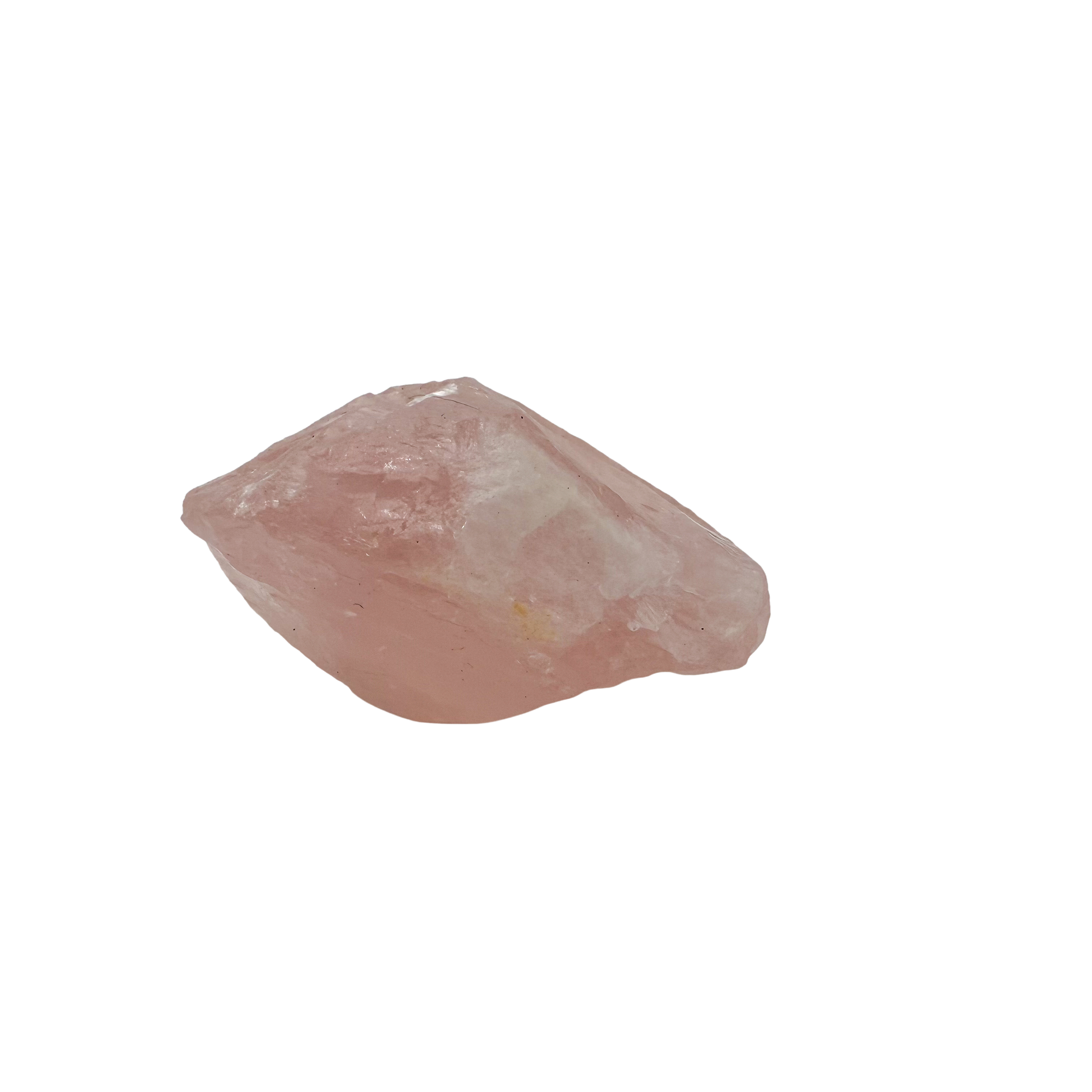Rose Quartz collector specimen from Madagascar, alternate view