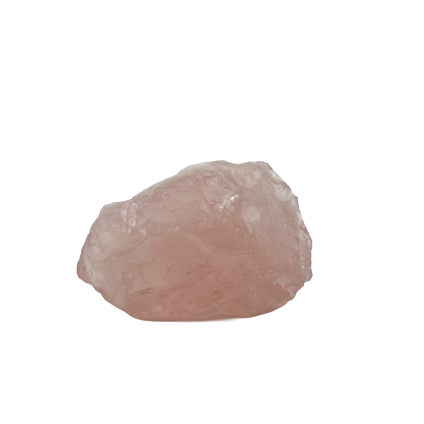 Rose Quartz collector specimen from Madagascar, alternate view