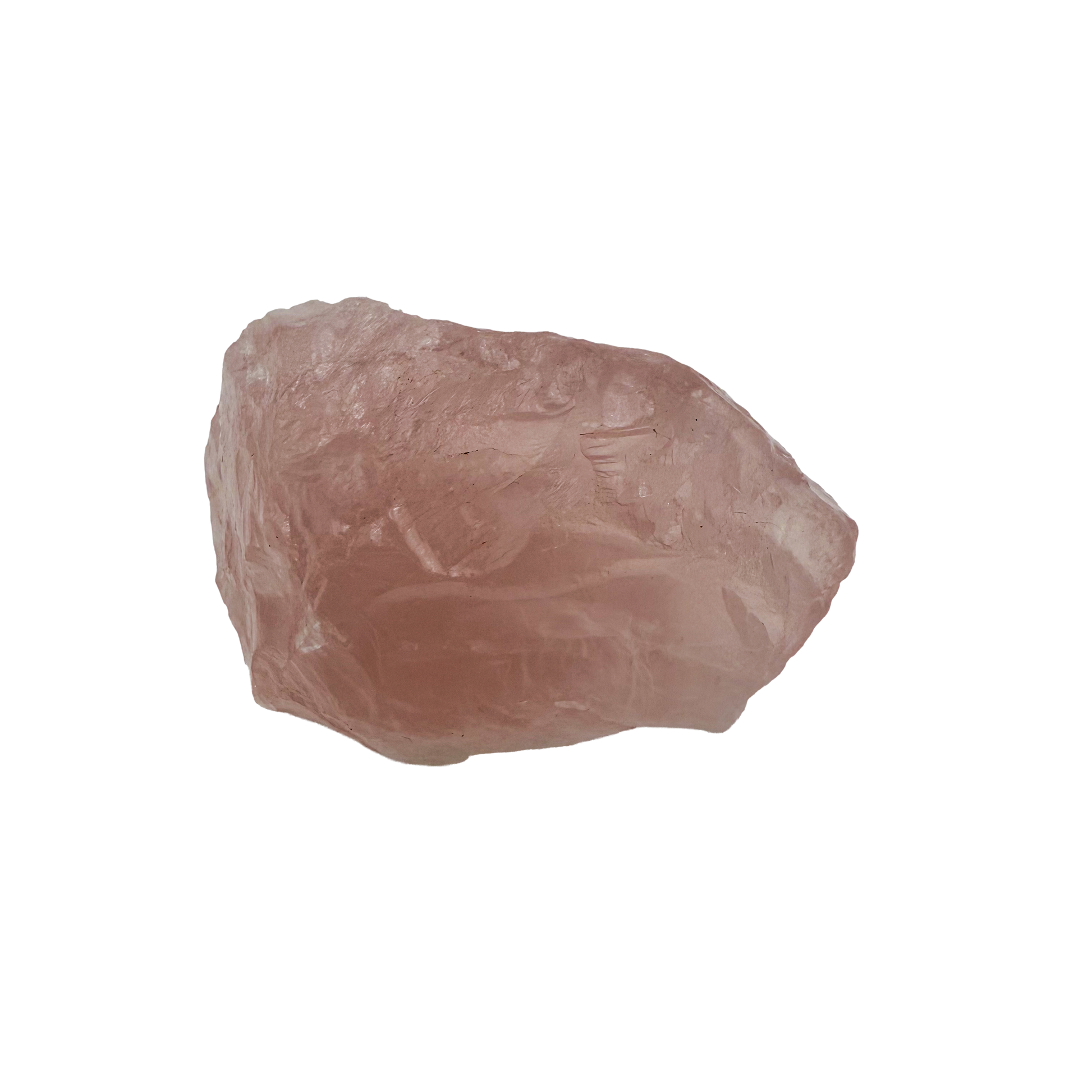 Rose Quartz collector specimen from Madagascar, alternate view