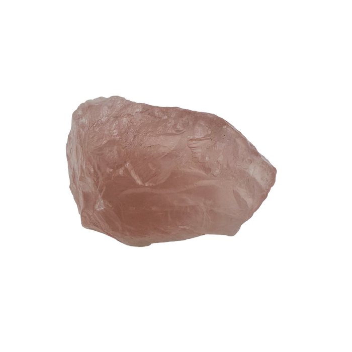 Rose Quartz collector specimen from Madagascar, alternate view
