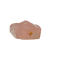 Collector grade Rose Quartz raw crystal specimen from Alaotra-Mangoro, Madagascar, uncut blush pink stone