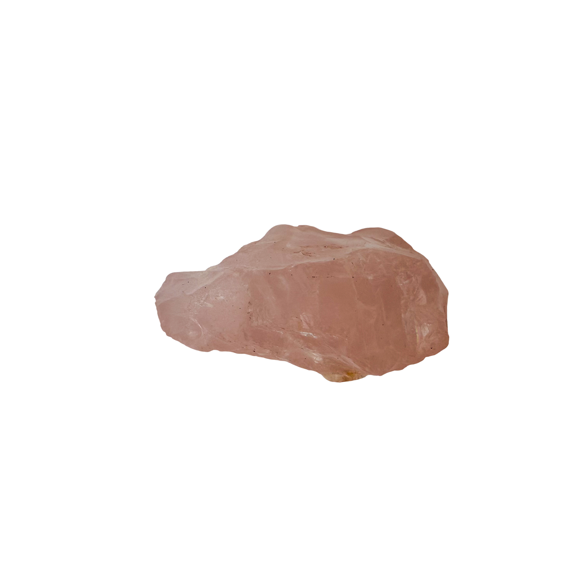 Rose Quartz collector specimen from Madagascar, alternate view
