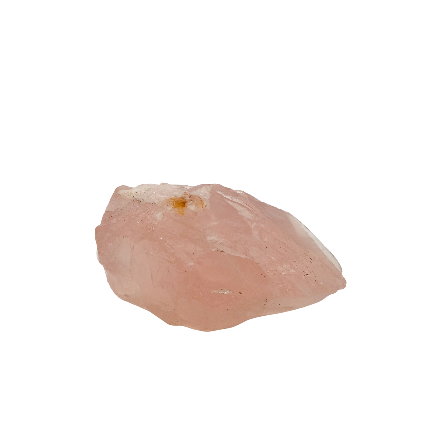 Rose Quartz collector specimen from Madagascar, alternate view