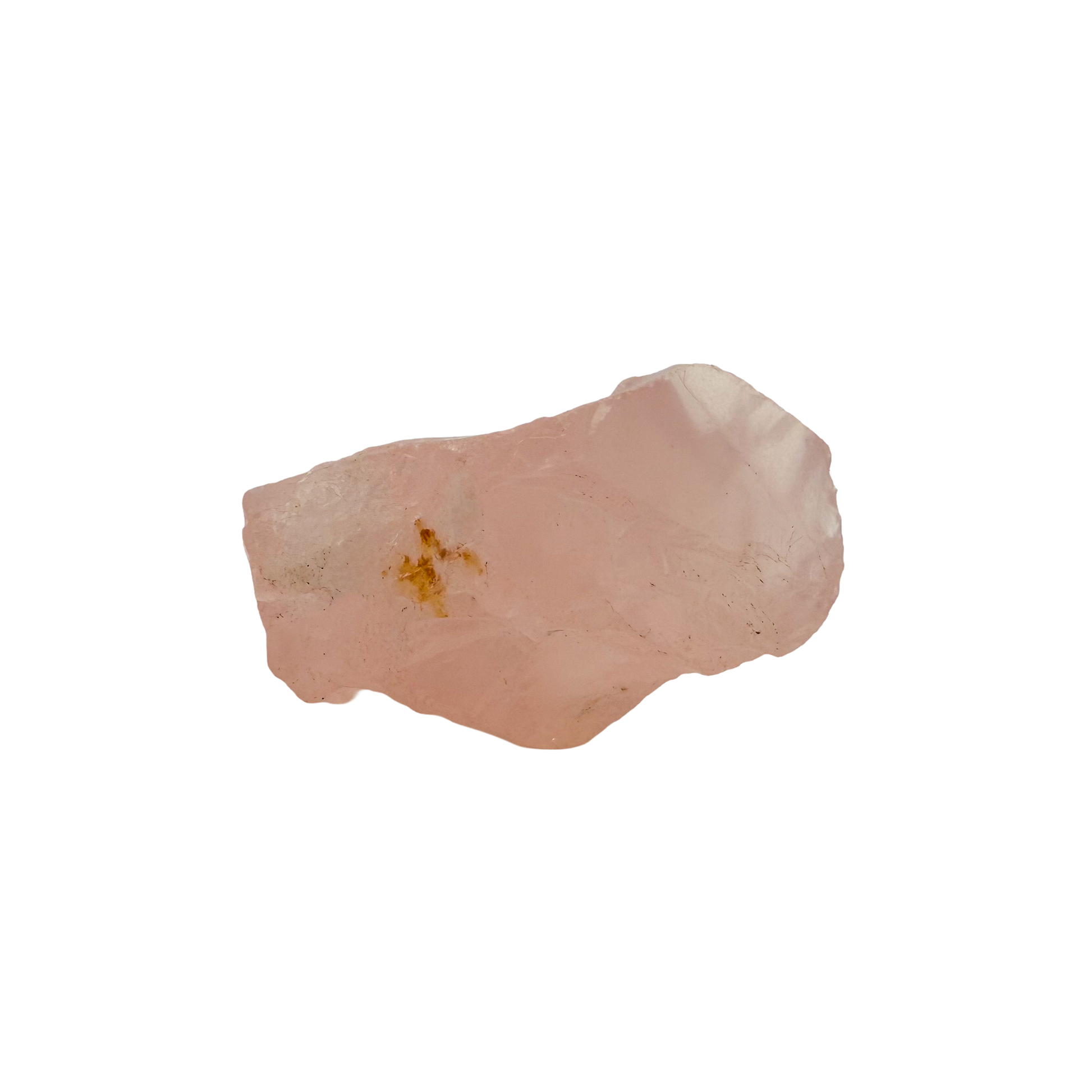 Rose Quartz collector specimen from Madagascar, alternate view