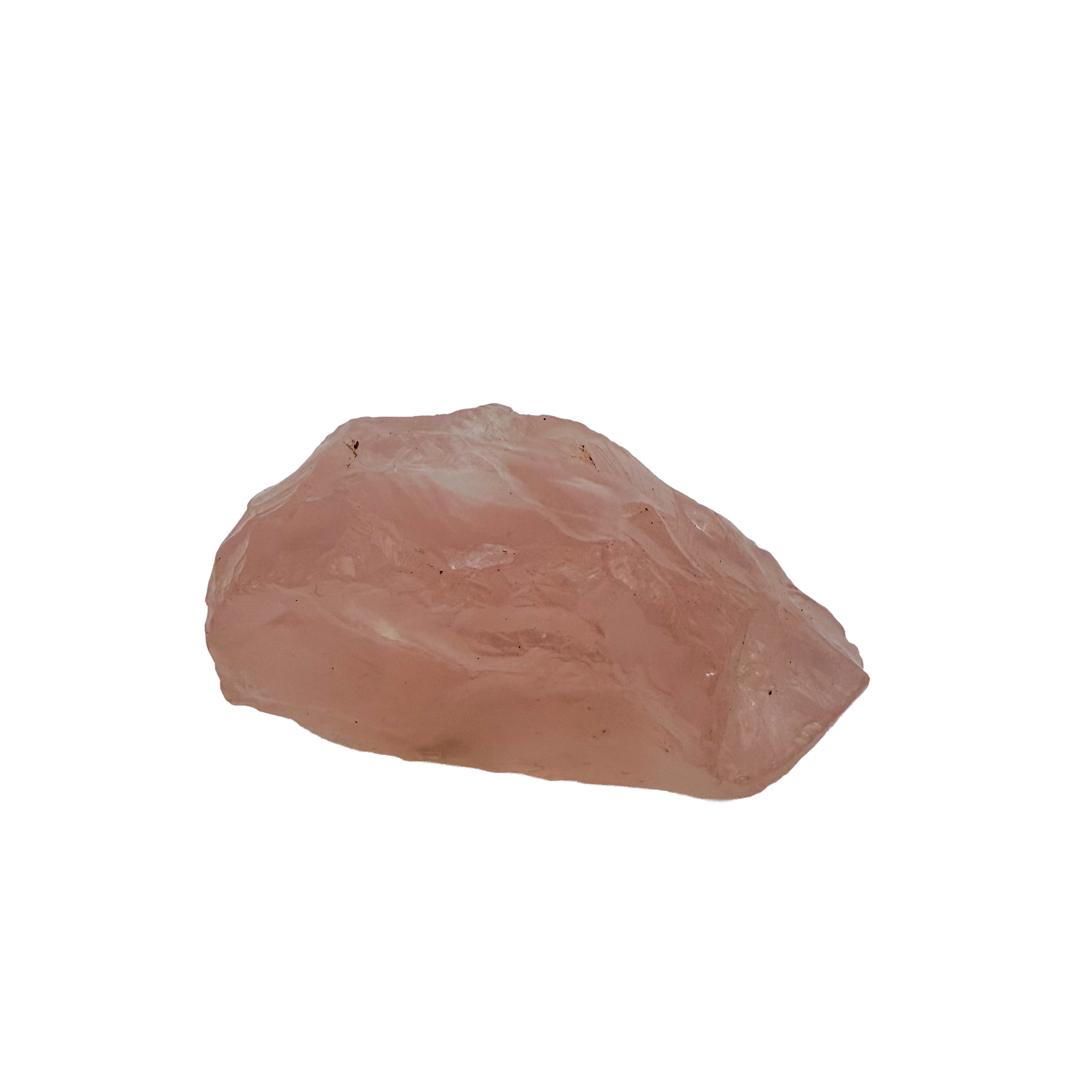 Rose Quartz collector specimen from Madagascar, alternate view