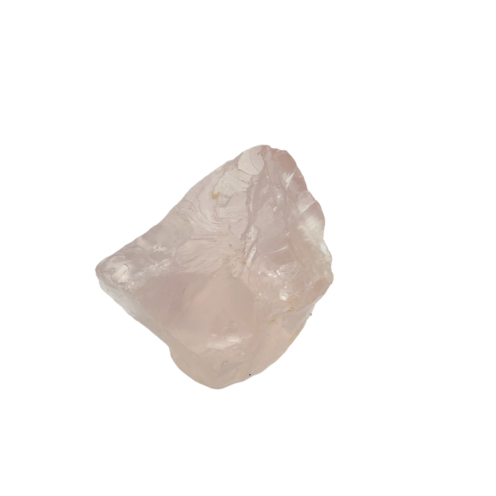 Rose Quartz collector specimen from Madagascar, alternate view