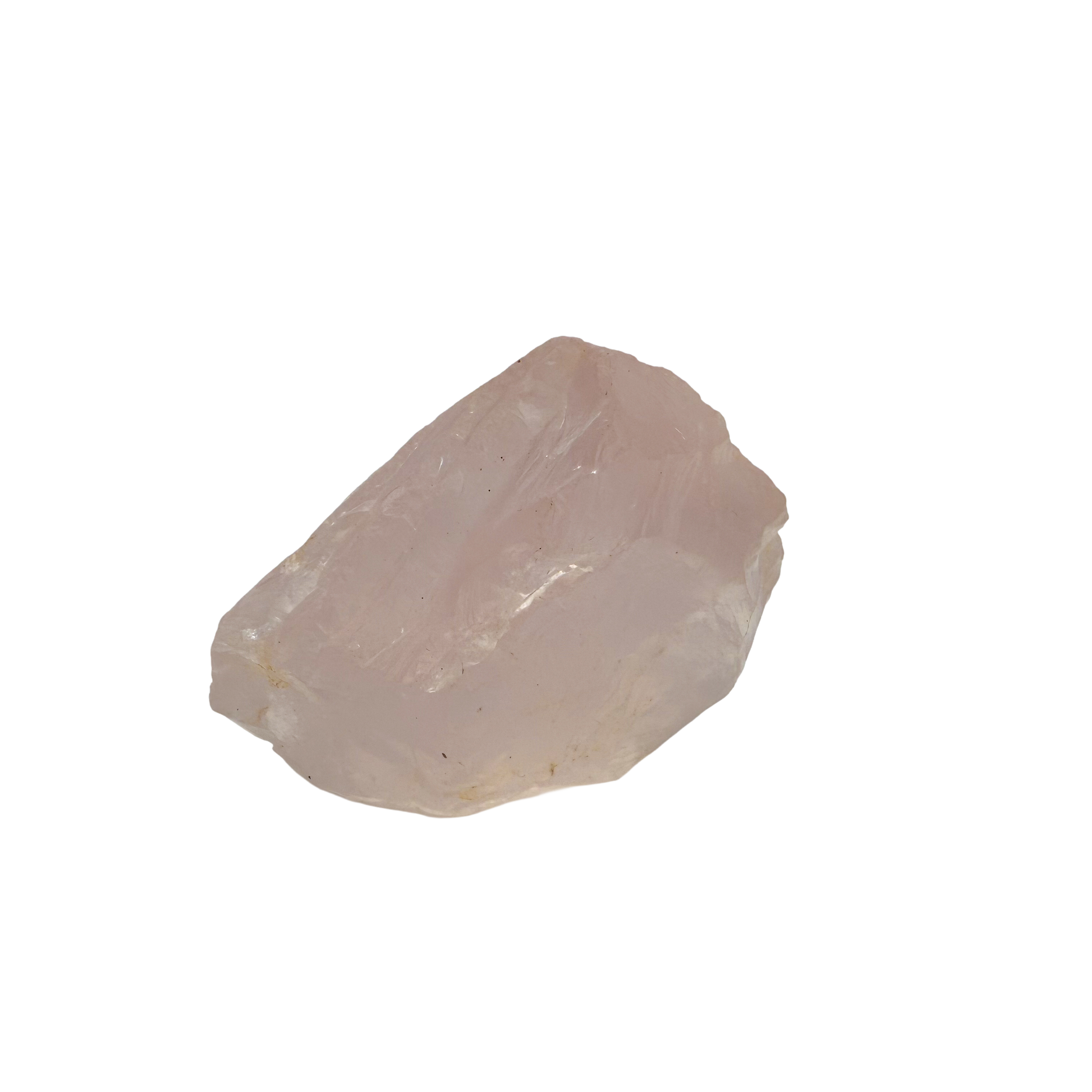 Rose Quartz collector specimen from Madagascar, alternate view