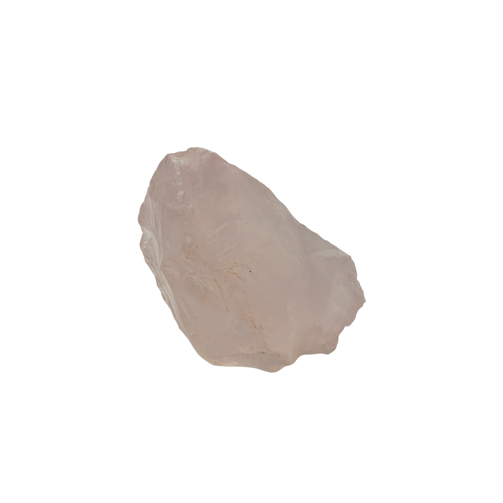 Rose Quartz collector specimen from Madagascar, alternate view
