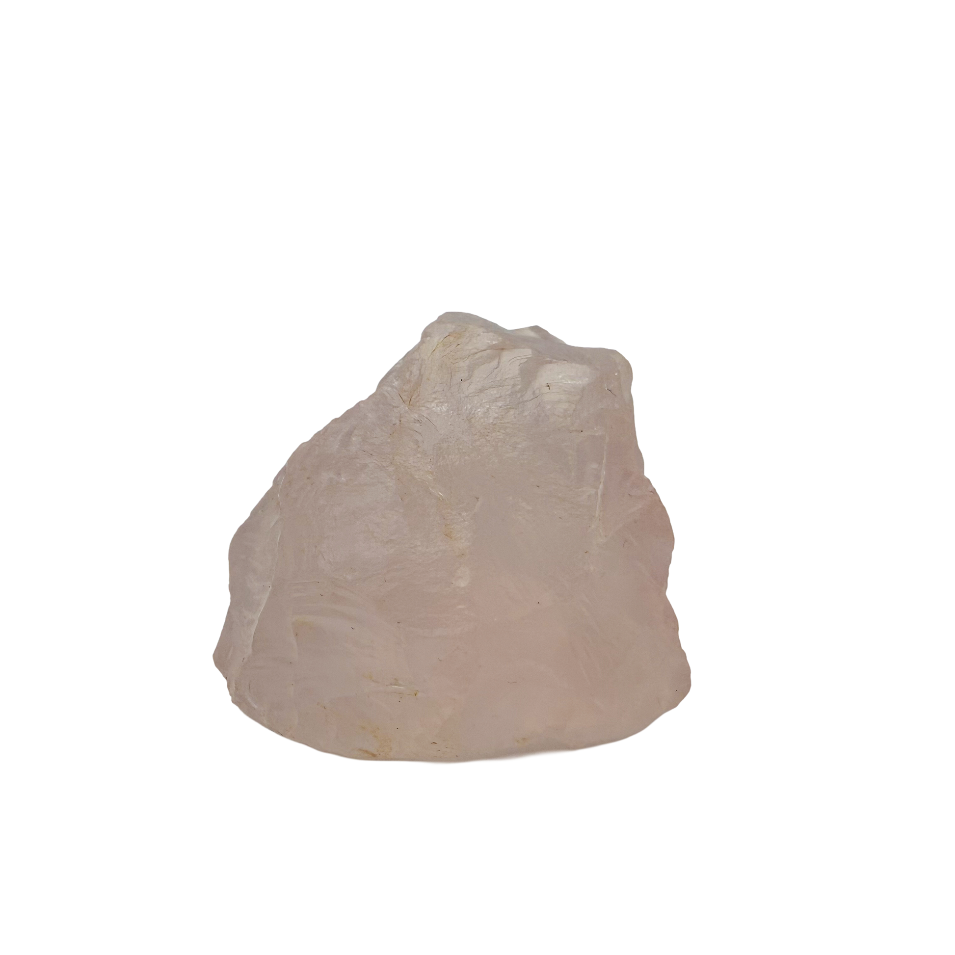 Rose Quartz collector specimen from Madagascar, alternate view