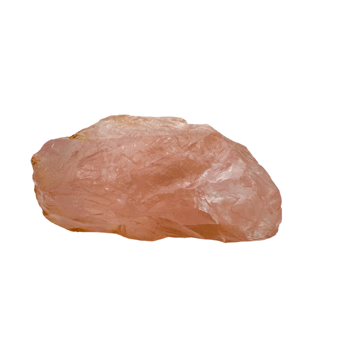 Rose Quartz collector specimen from Madagascar, alternate view