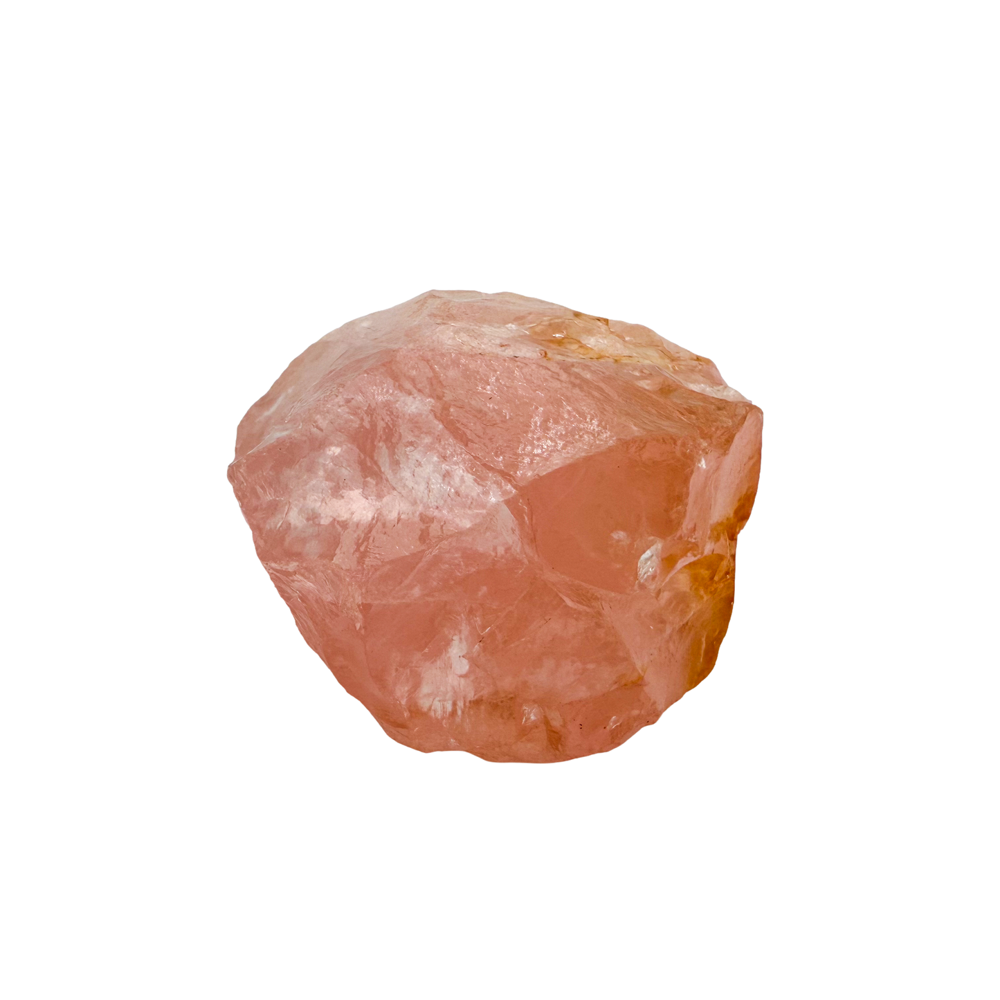 Rose Quartz collector specimen from Madagascar, alternate view