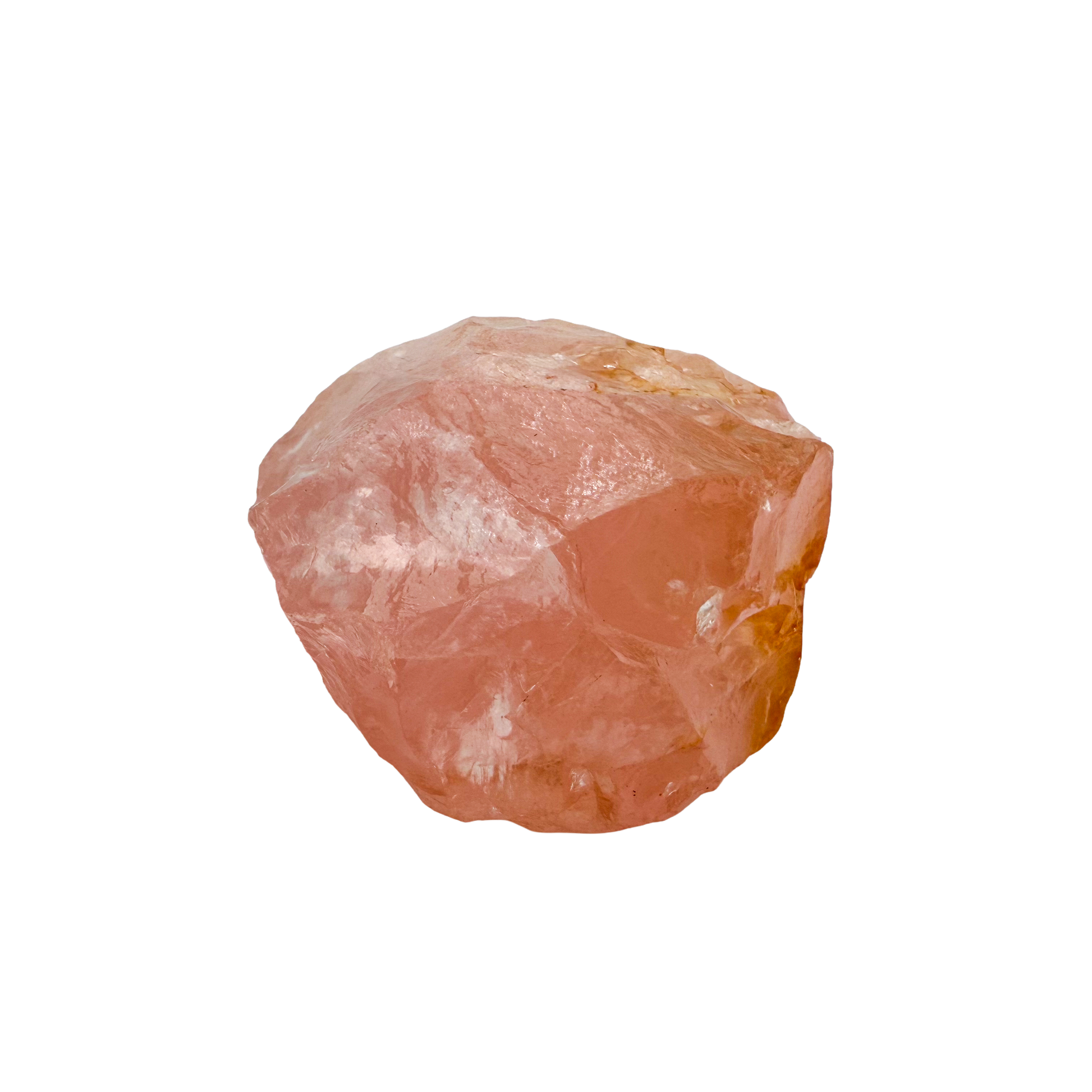 Rose Quartz collector specimen from Madagascar, alternate view