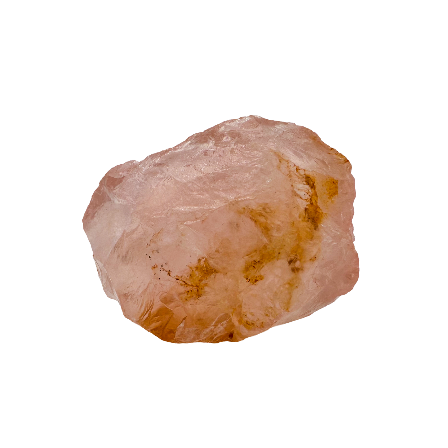 Rose Quartz collector specimen from Madagascar, alternate view