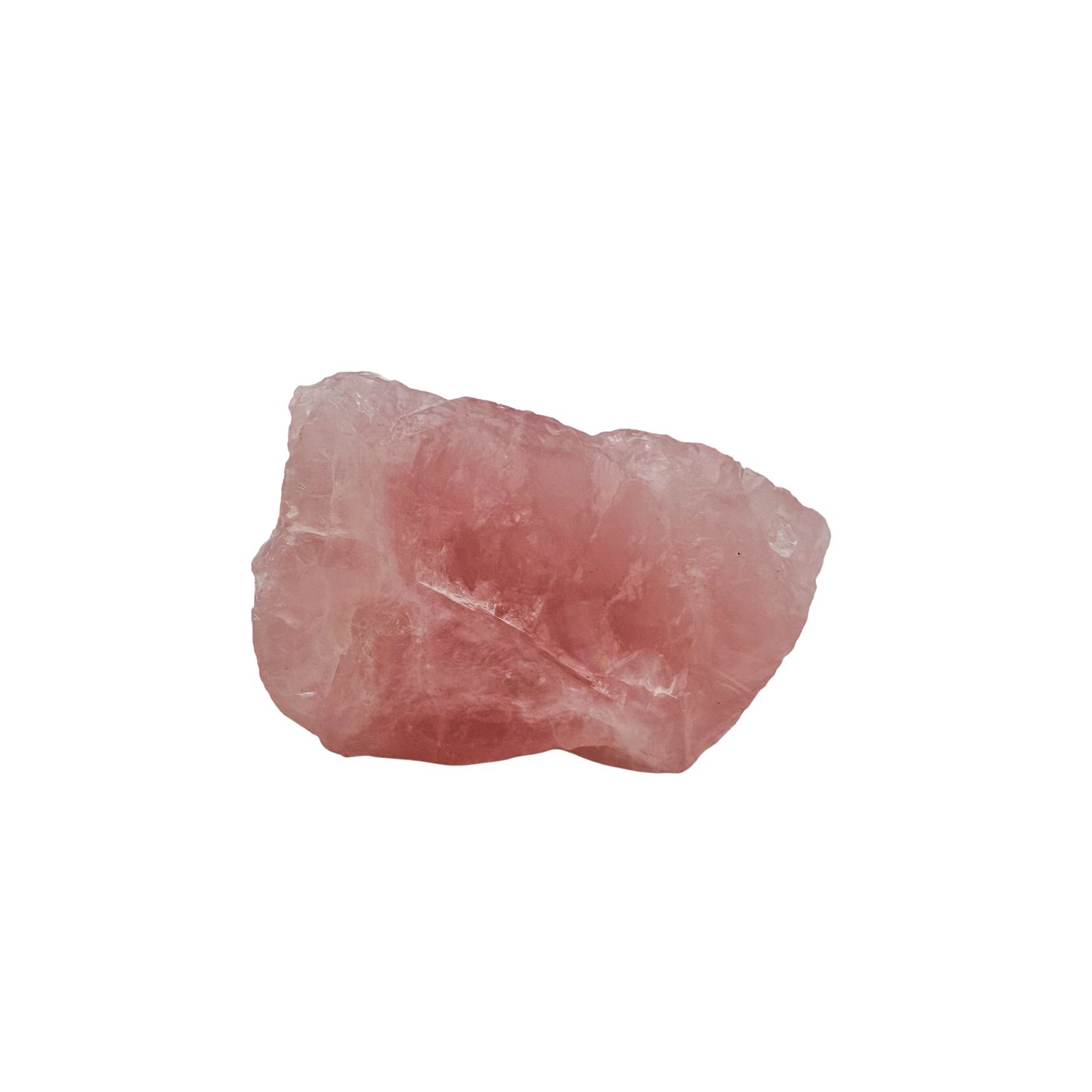 Rose Quartz collector specimen from Madagascar, alternate view