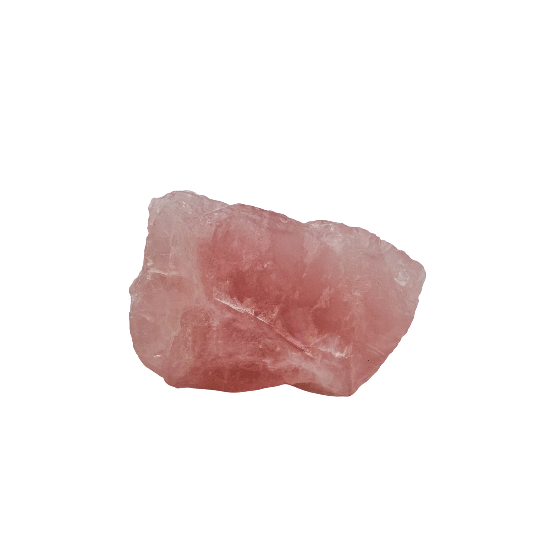 Rose Quartz collector specimen from Madagascar, alternate view