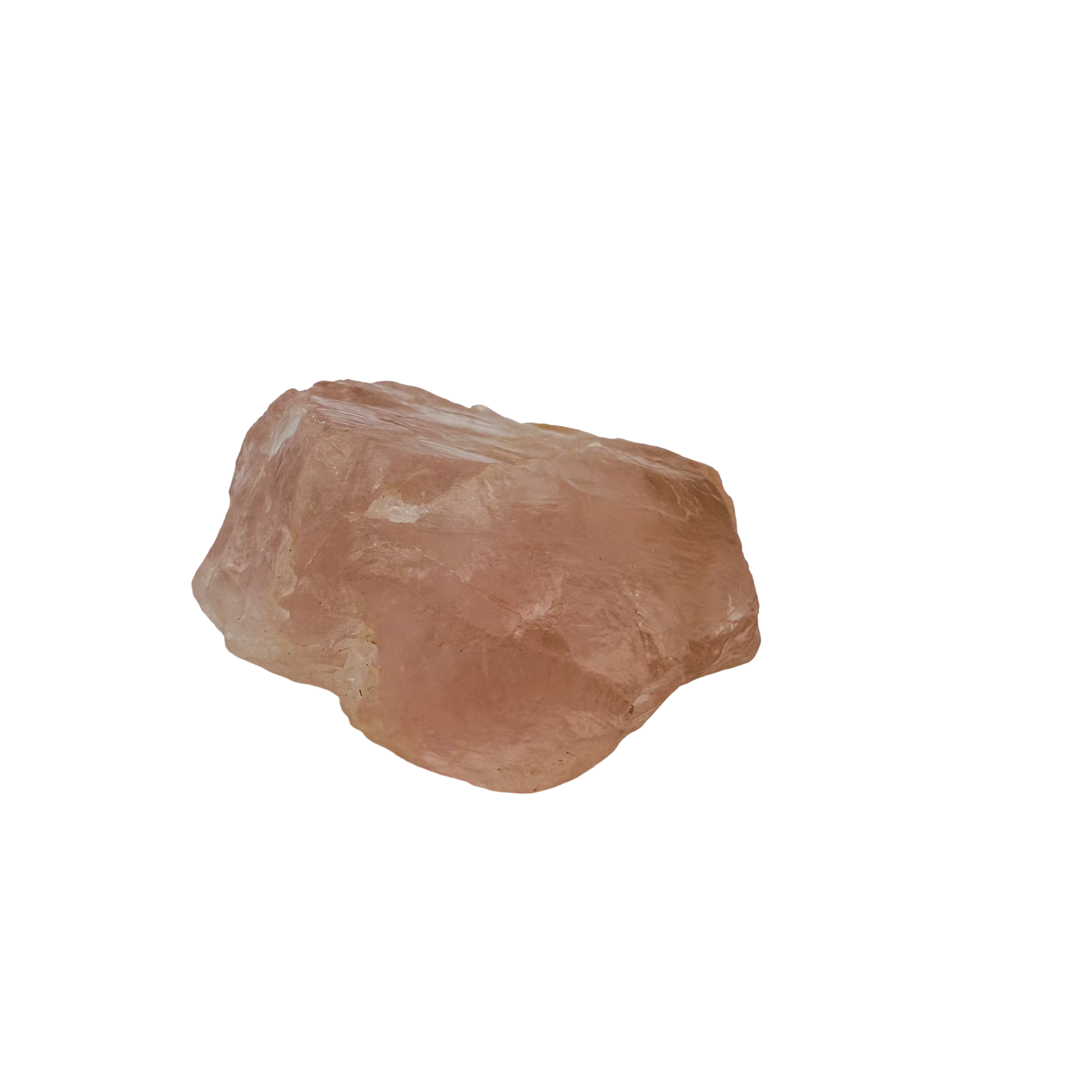 Rose Quartz collector specimen from Madagascar, alternate view