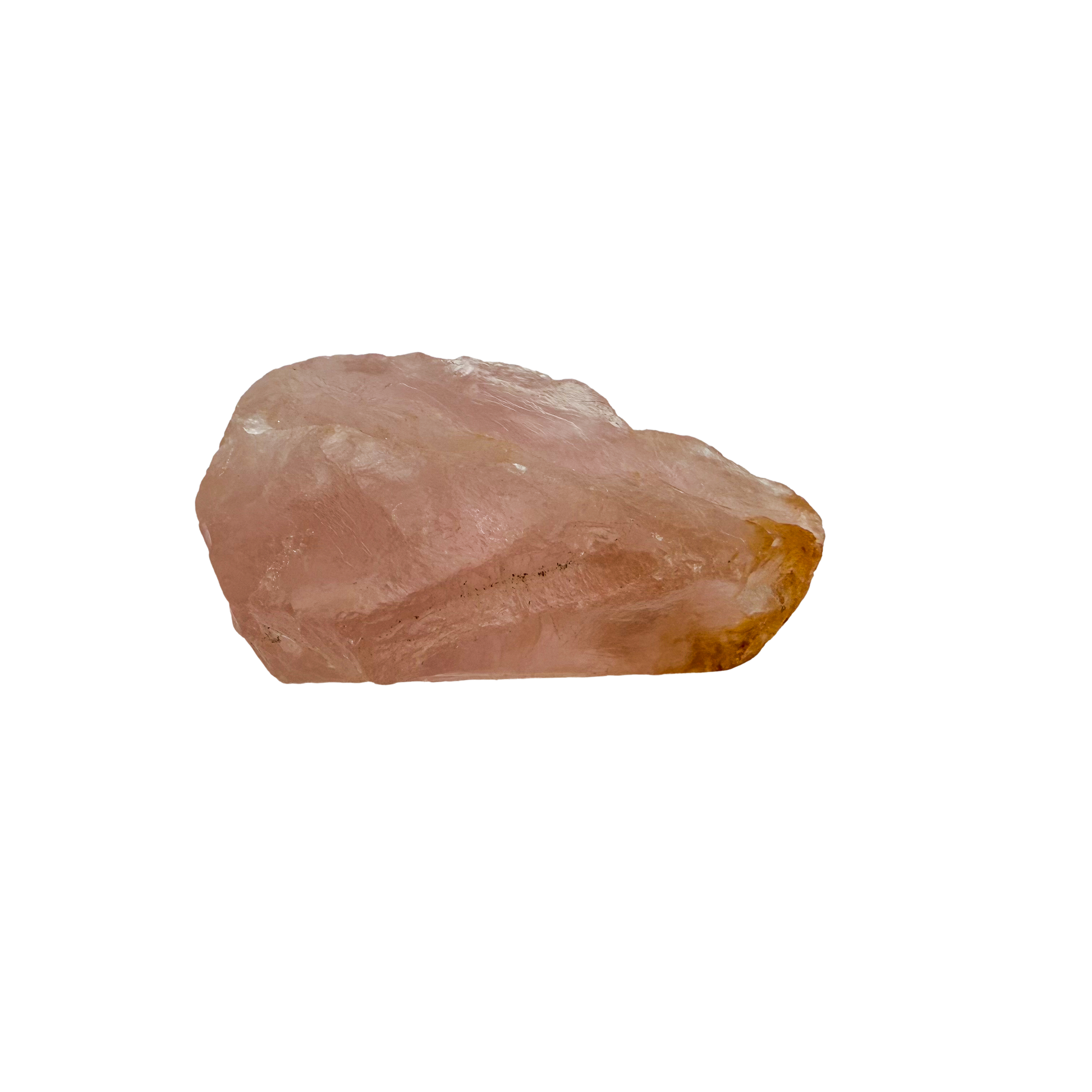 Rose Quartz collector specimen from Madagascar, alternate view