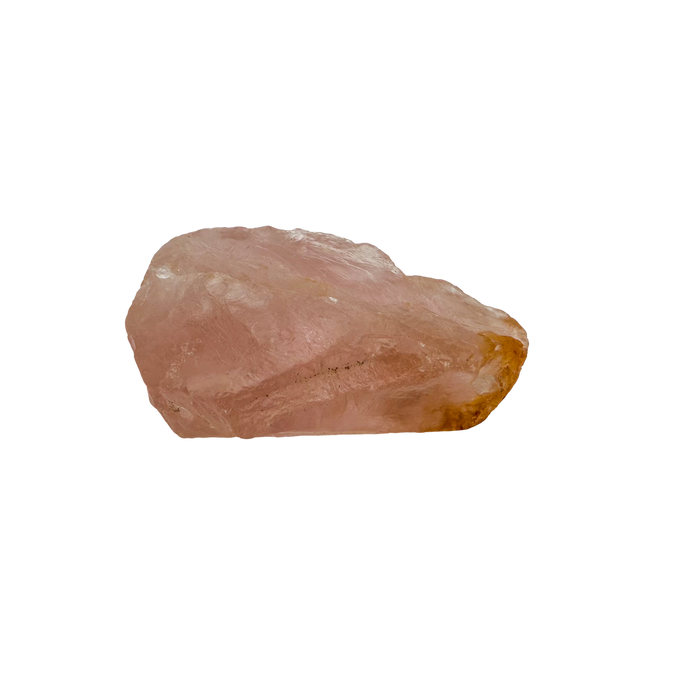 Rose Quartz collector specimen from Madagascar, alternate view