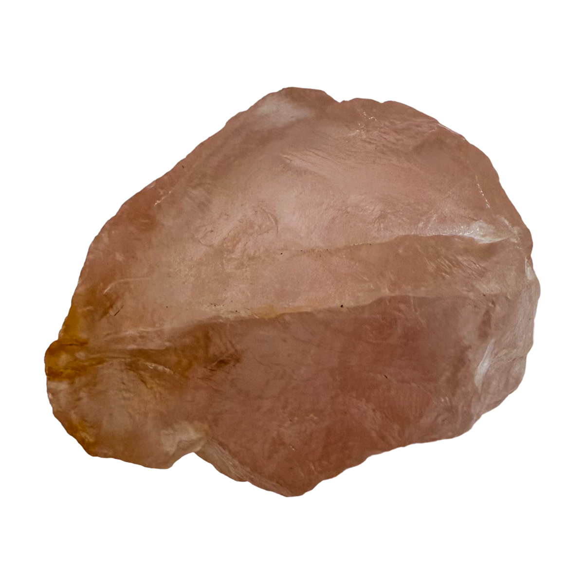 Rose Quartz collector specimen from Madagascar, alternate view