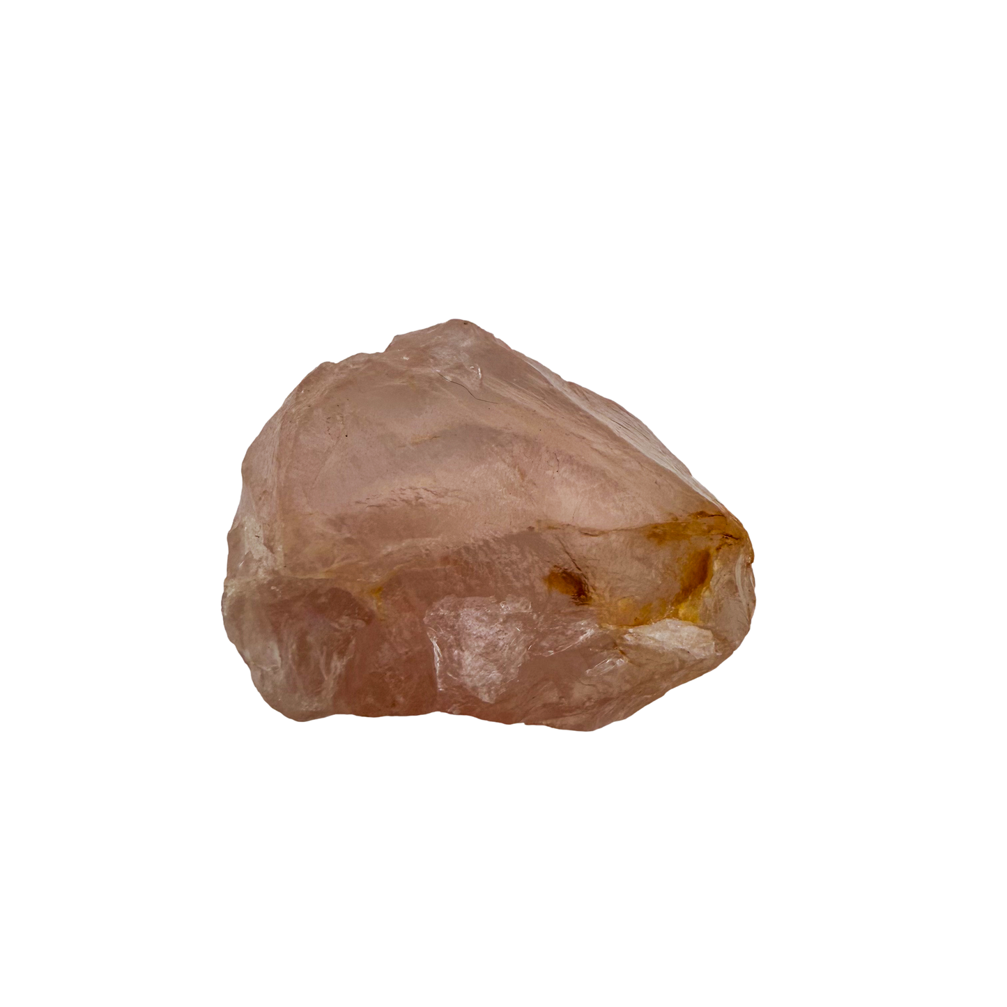 Rose Quartz collector specimen from Madagascar, alternate view
