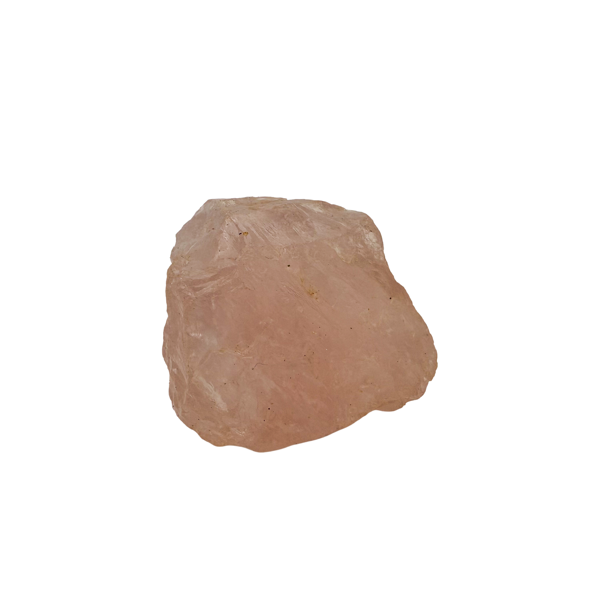 Rose Quartz collector specimen from Madagascar, alternate view