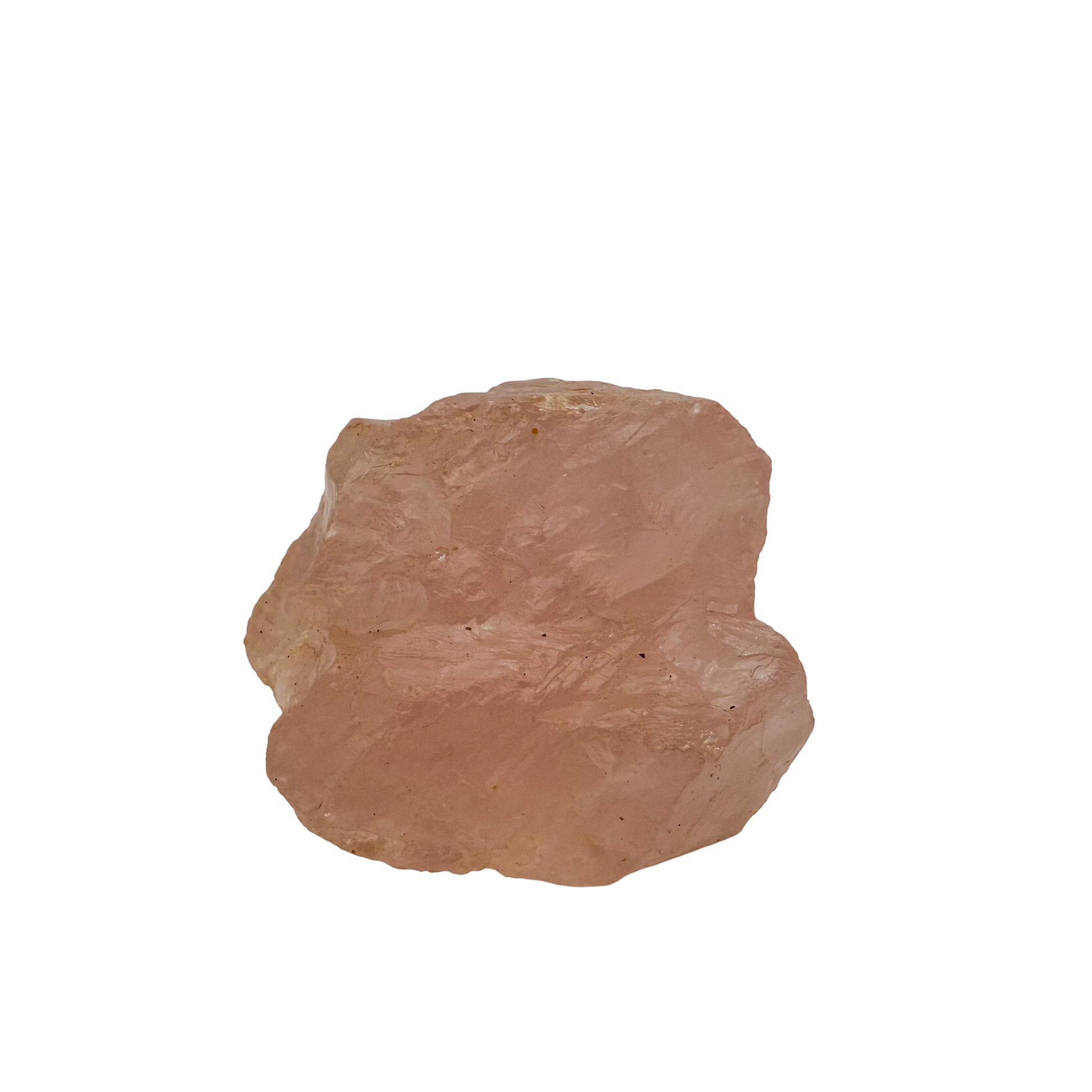 Rose Quartz collector specimen from Madagascar, alternate view