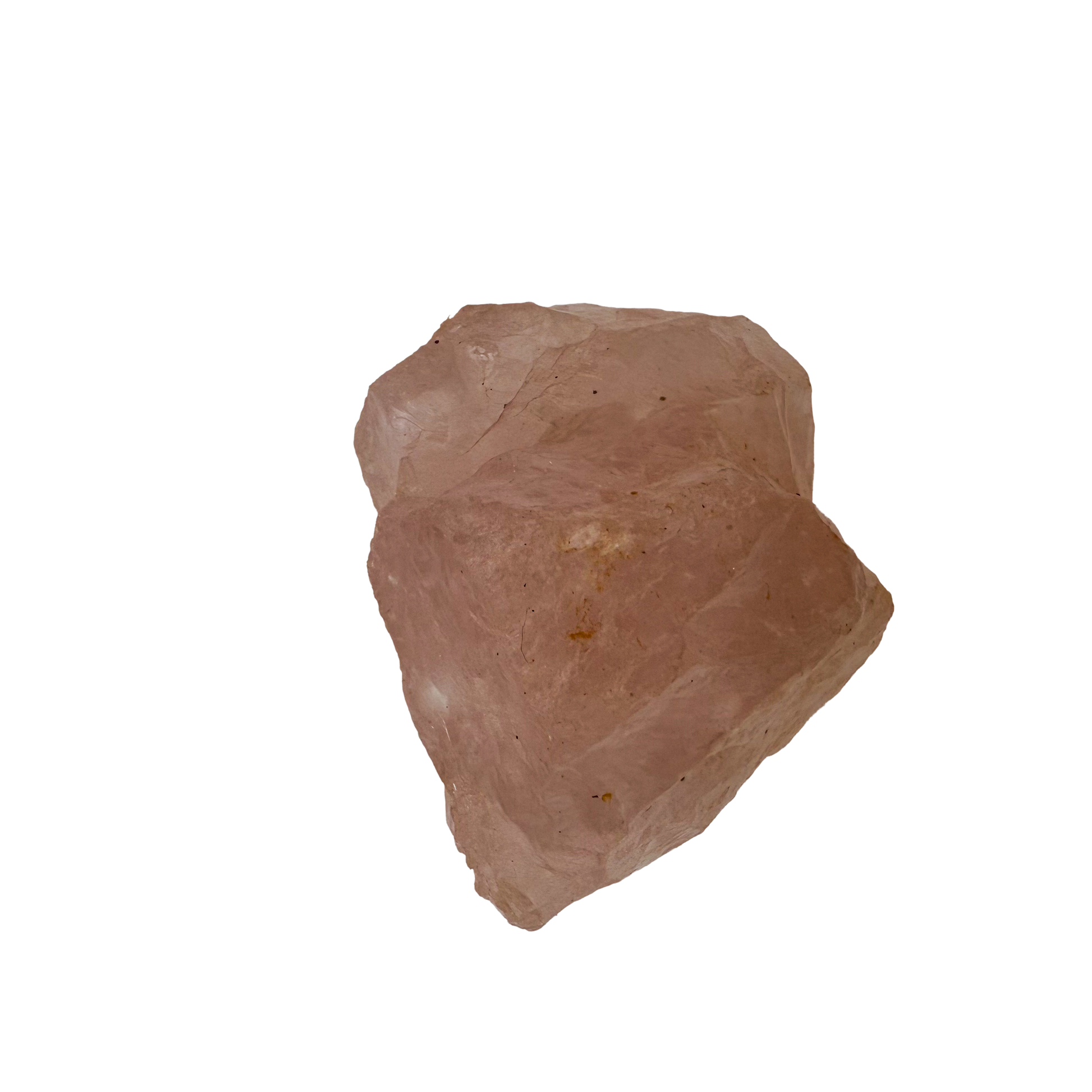 Rose Quartz collector specimen from Madagascar, alternate view