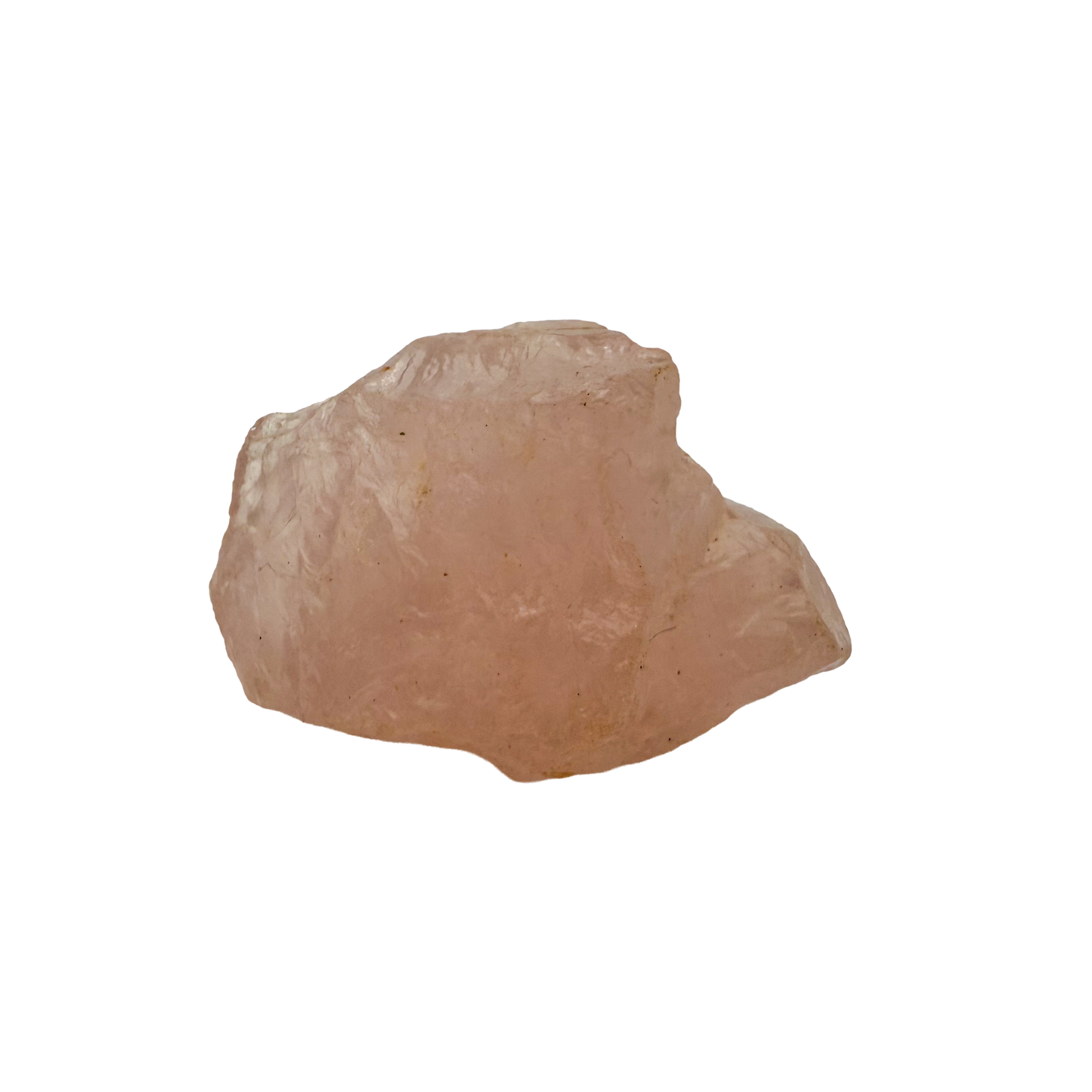 Rose Quartz collector specimen from Madagascar, alternate view