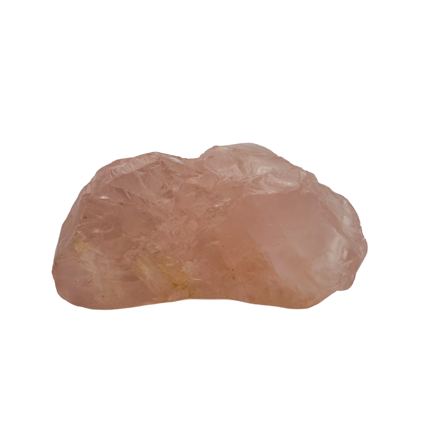 Collector grade Rose Quartz raw crystal specimen from Alaotra-Mangoro, Madagascar, uncut blush pink stone