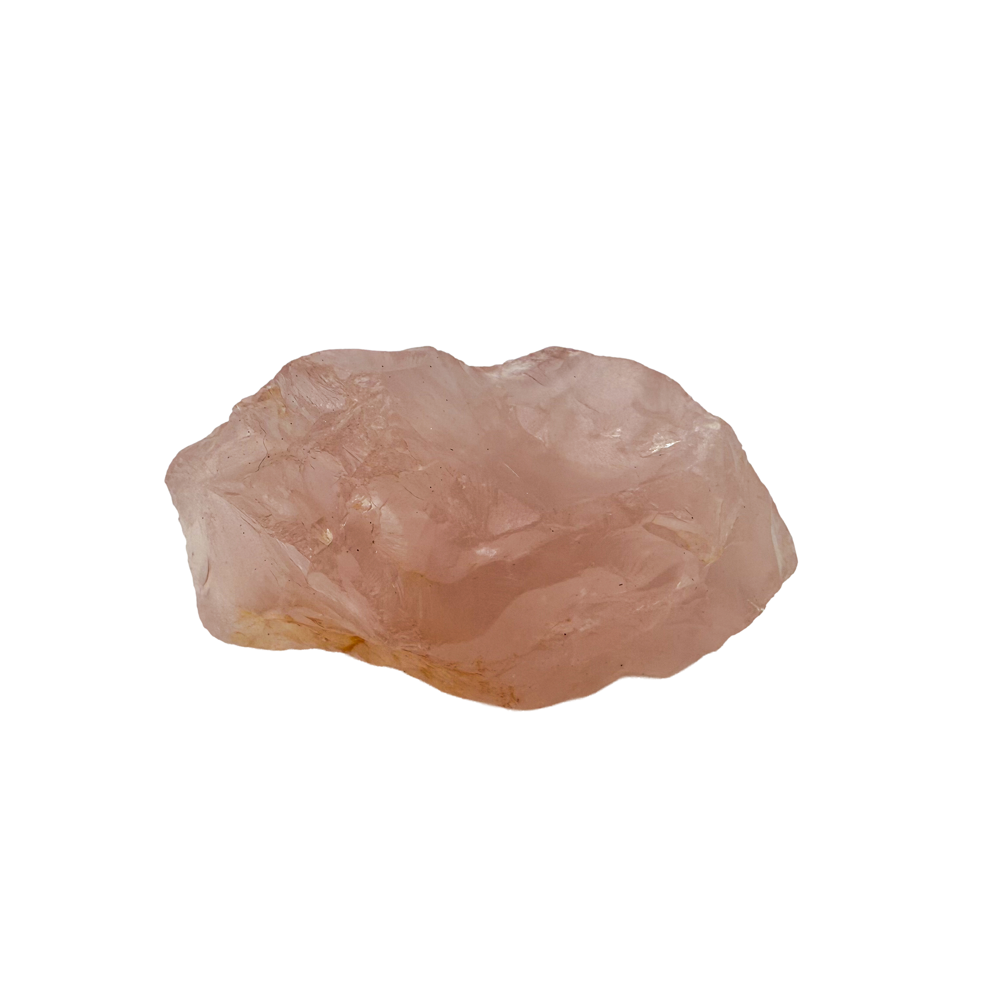 Rose Quartz collector specimen from Madagascar, alternate view