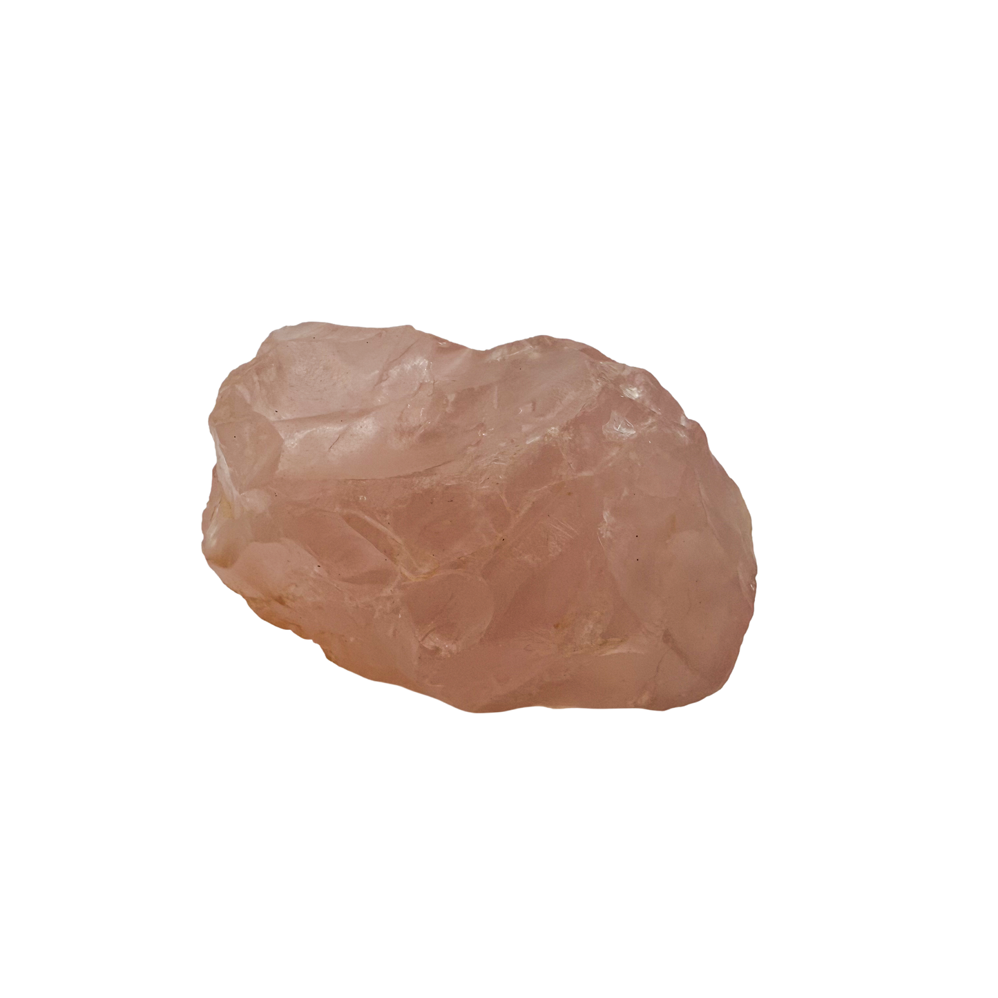 Rose Quartz collector specimen from Madagascar, alternate view