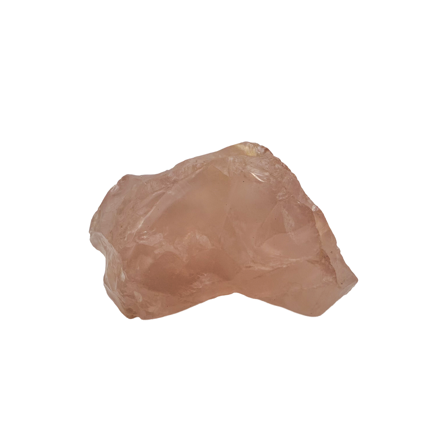 Rose Quartz collector specimen from Madagascar, alternate view