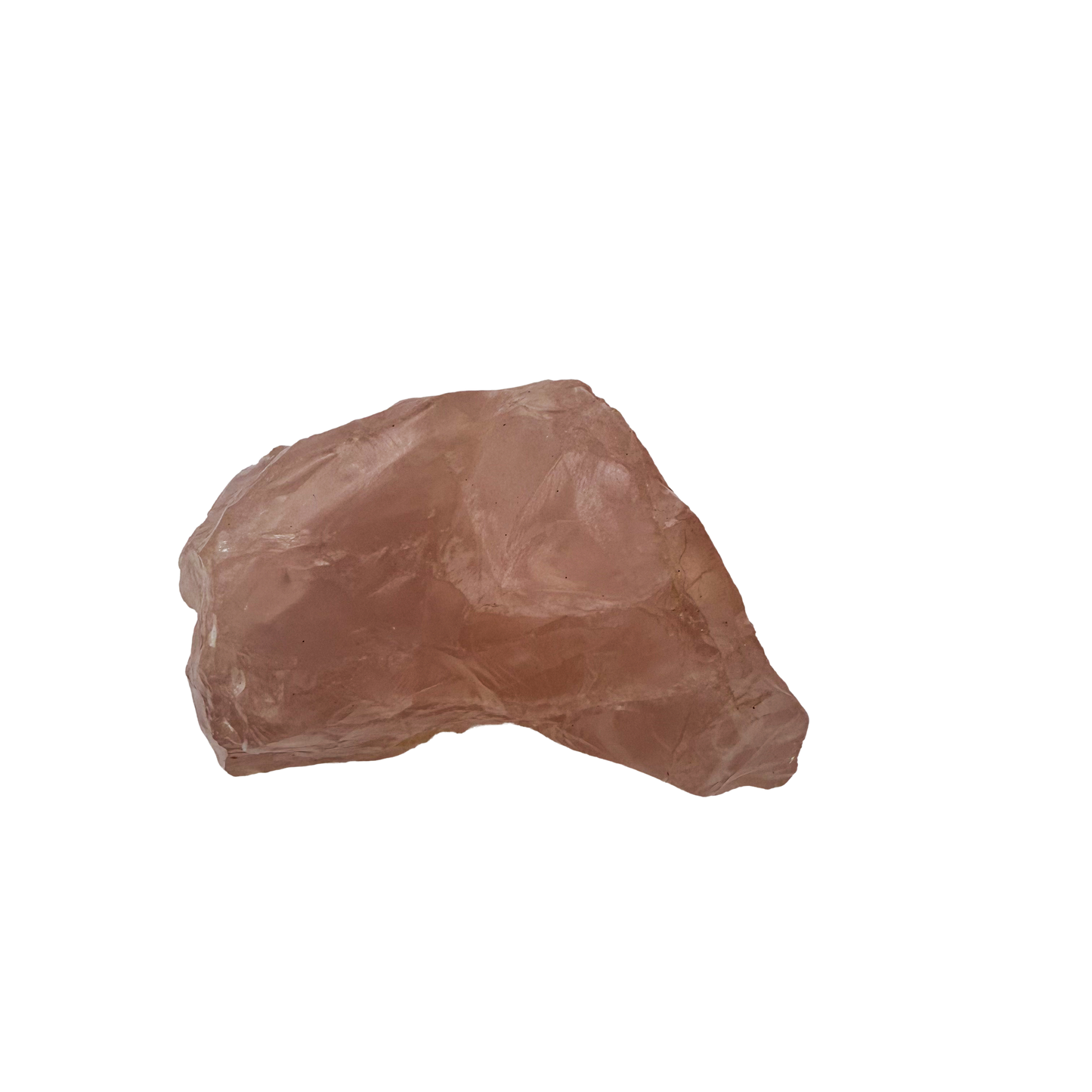 Rose Quartz collector specimen from Madagascar, alternate view
