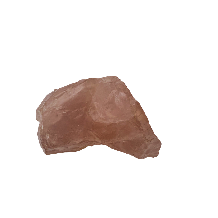 Rose Quartz collector specimen from Madagascar, alternate view